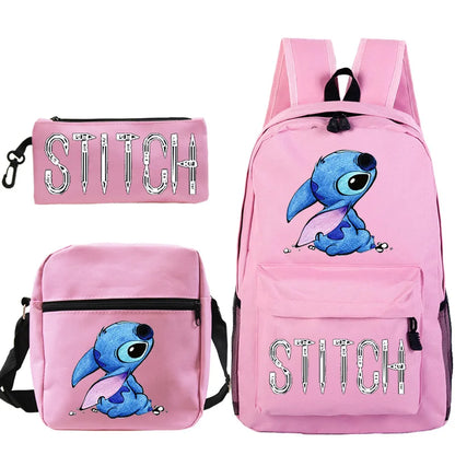 Disney Stitch Kids Backpack Set 